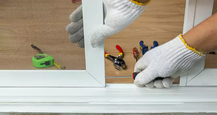 Sliding Glass Door Off Rails Repair in Wright, FL
